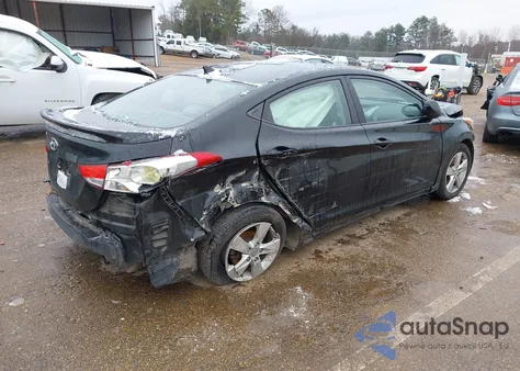 2013 Hyundai Elantra Gls z USA, uszkodzony, nr VIN 5NPDH4AE3DH282624